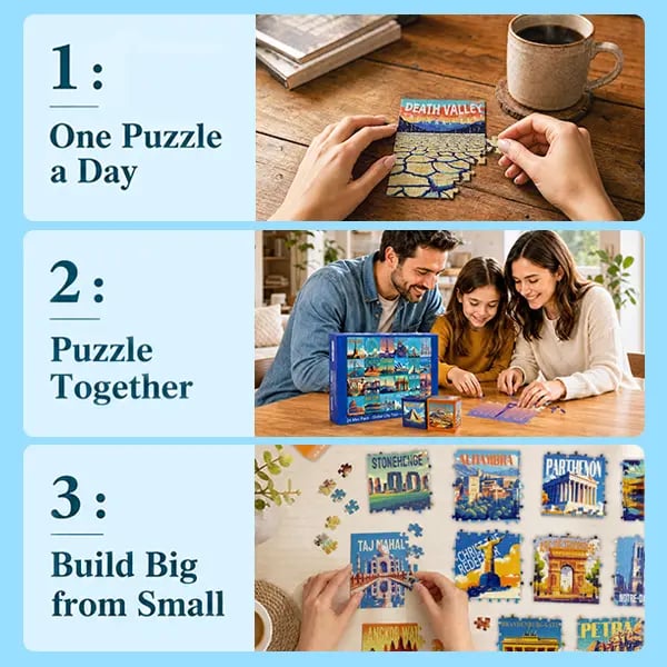 🔥Last Day 49% OFF - 🏞️🧩National Parks Advent Calendar | 🏙️🎁 A Holiday Countdown Full of Travel Dreams(📦Buy 2 Free Shipping)