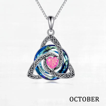 ♾️💖Birthstone Celtic Knot Necklace for Women