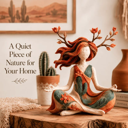 🔥Last Day 50% OFF - 🌿 Four Seasons Nature Goddess Meditation Figurine