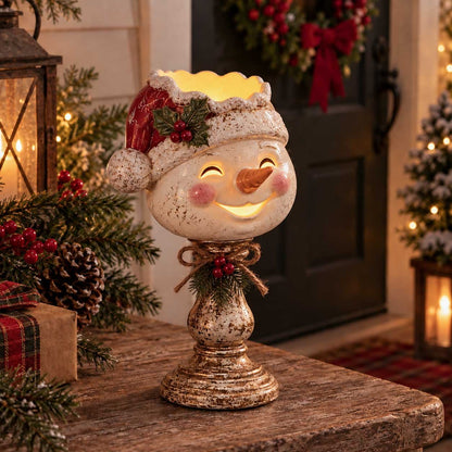 🎅🎄 Christmas Heirloom Glow Candle Holder Collection
