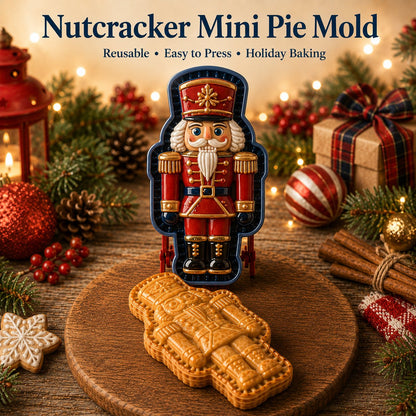 🎄 9-Design Christmas Mini Pie Mold Collection🥧✨