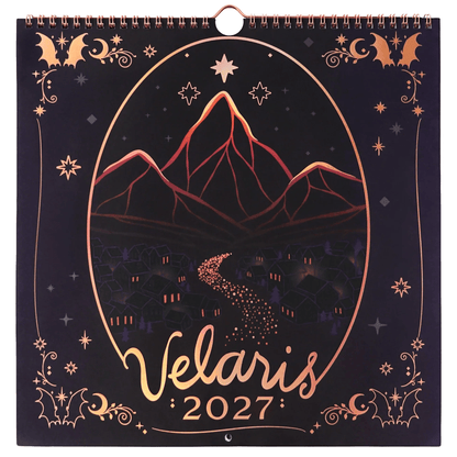 🌙 A Court of Thorns and Roses: Velaris 2027 Weekly Planner ✨ Officially Licensed Fantasy Organizer