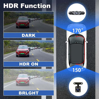 🚗Full View Car Dashcam System