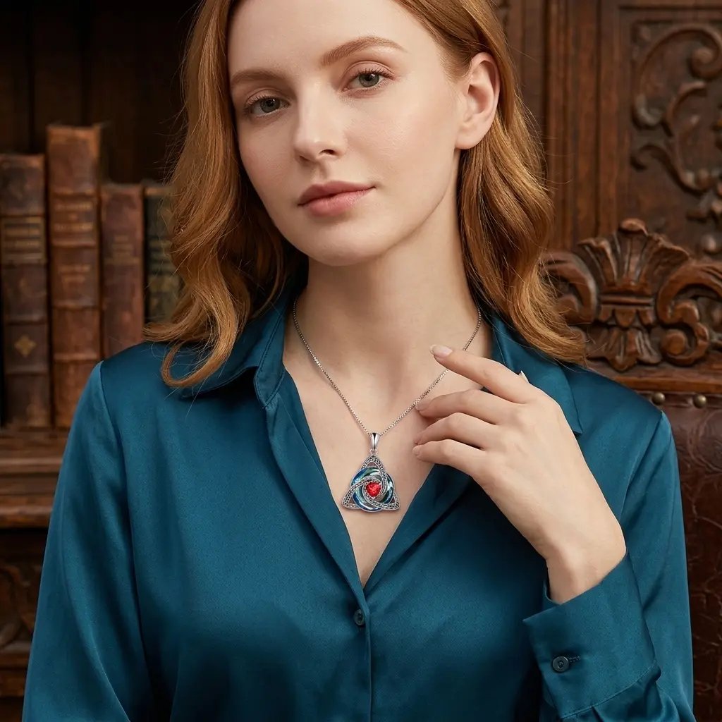♾️💖Birthstone Celtic Knot Necklace for Women