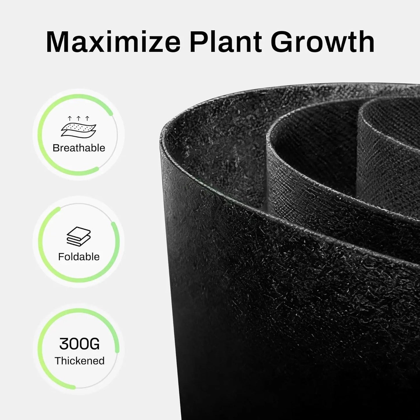 BN-LINK 5-Pack 10 Gallon Grow Bags