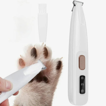 🐾 Rechargeable Pet Shaver – Waterproof & LED Light for Easy Home Grooming