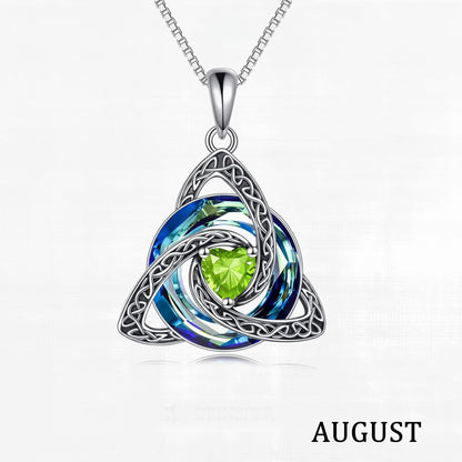 ♾️💖Birthstone Celtic Knot Necklace for Women