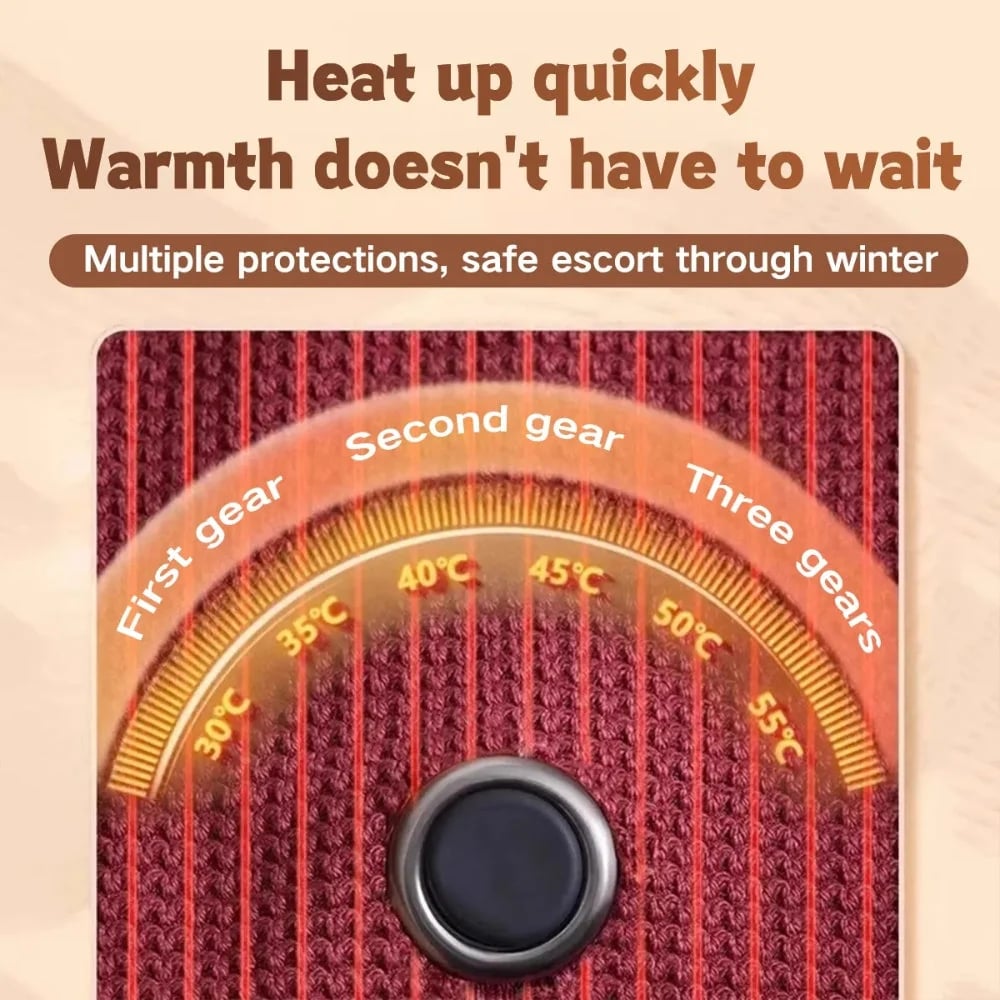 ❄️ LAST CHANCE 50% OFF - Heated Wearable Blanket – Stay Warm at Your Desk Without Bulky Layers 🔥