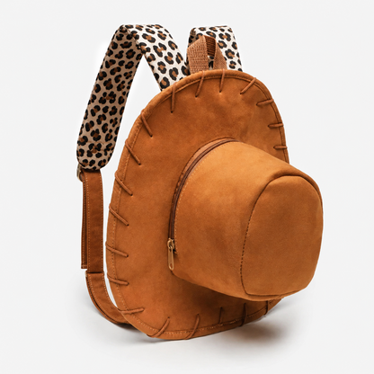 Cowgirl Hat Backpack – Western Style Mini Backpack for Travel & Everyday Use