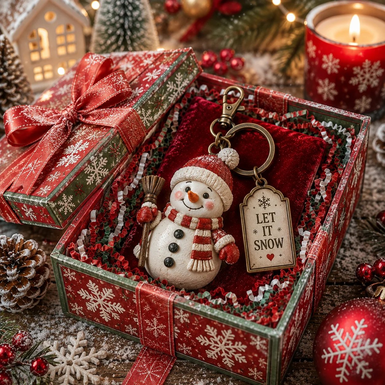🎅Christmas Early Discount 49% Off🎄2026 Christmas Character Keychain Gift Box🎁