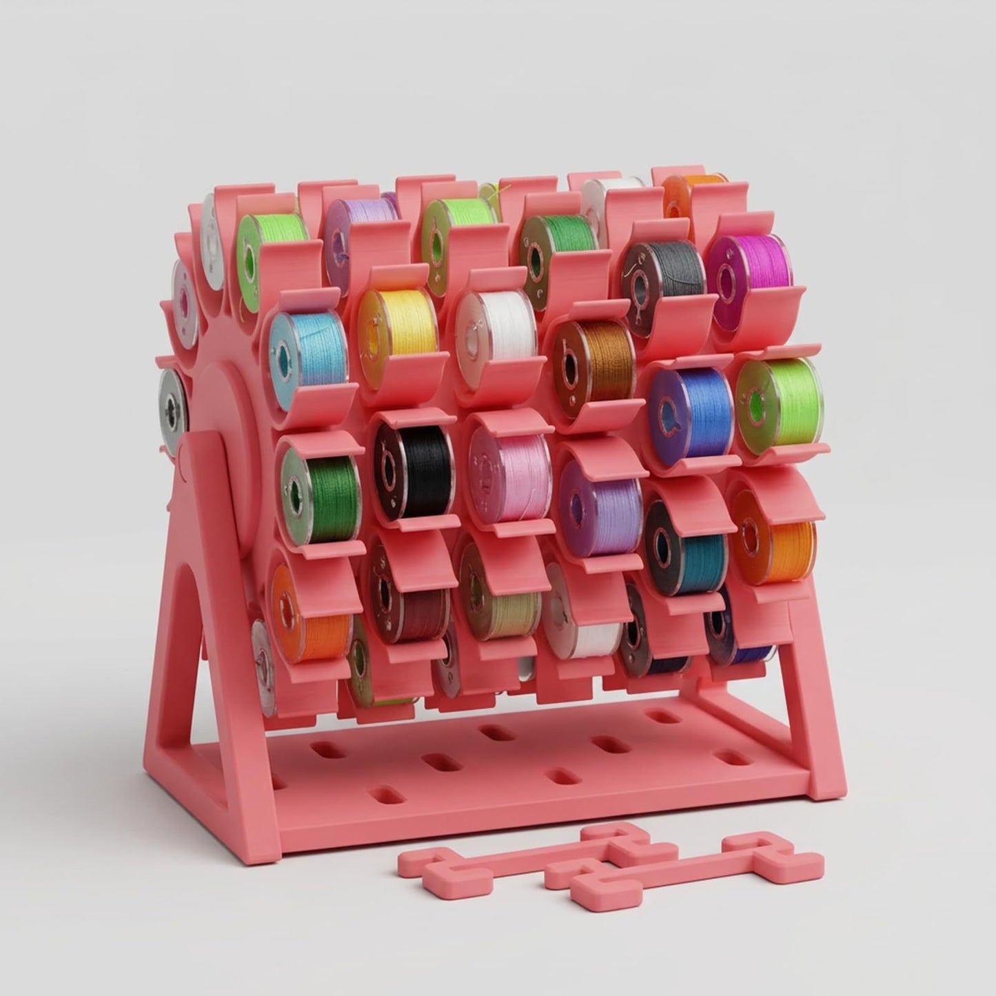 🔥 Last Day 49% OFF - 🧵 Rotating Bobbin Thread Organizer