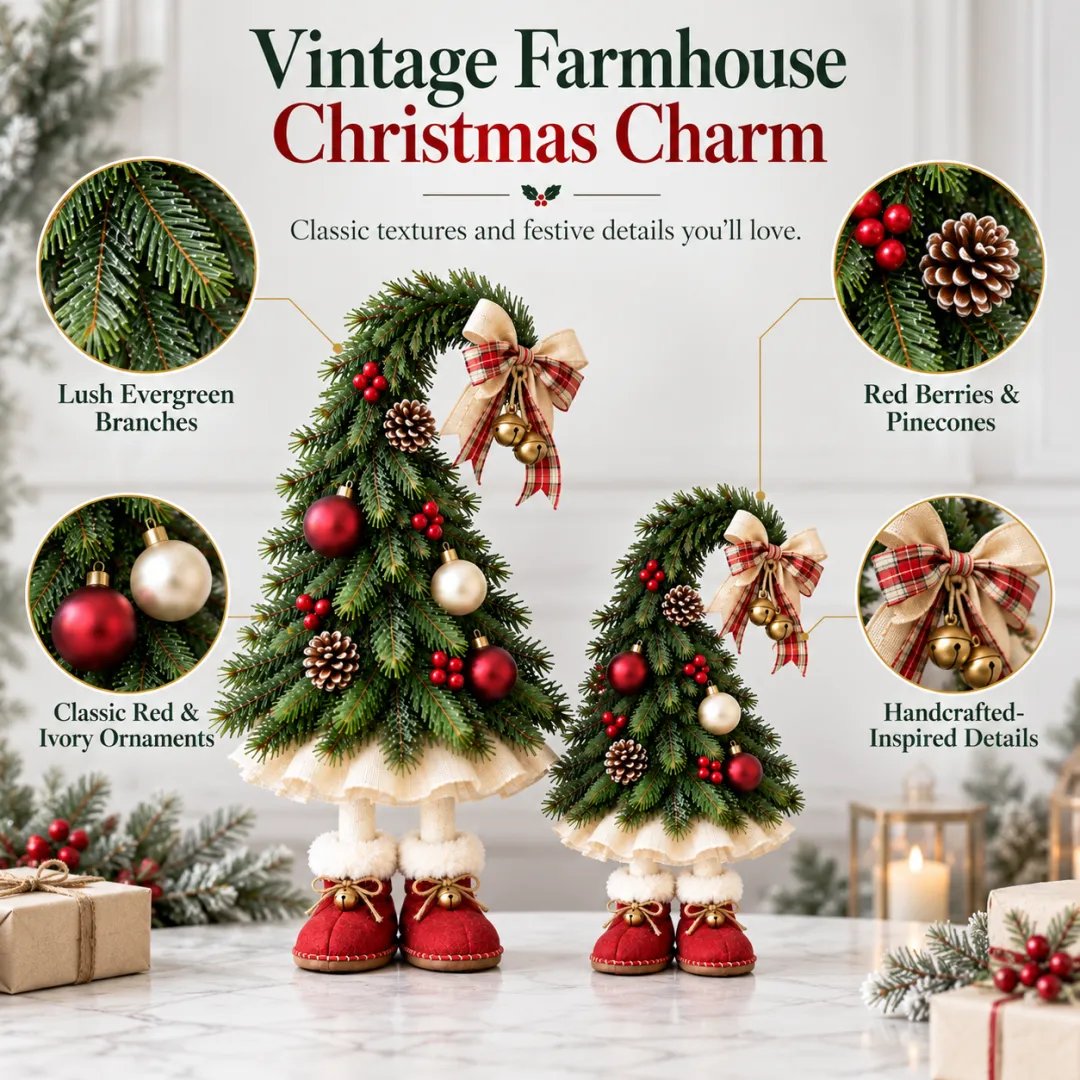 Whimsical Christmas Elf Tree Decor🎄