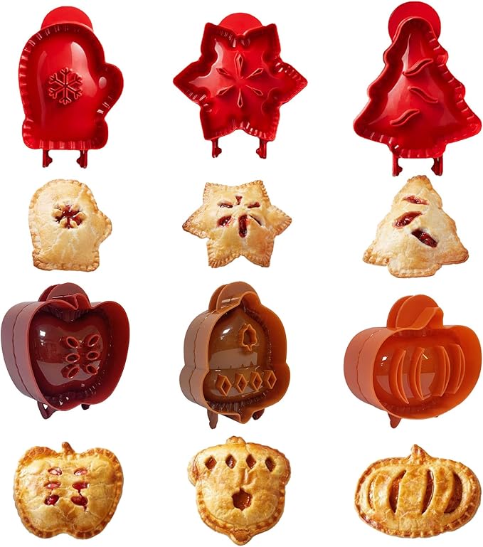 49% OFF 🎃Halloween/🎄Christmas One-Press Hand Pie Maker