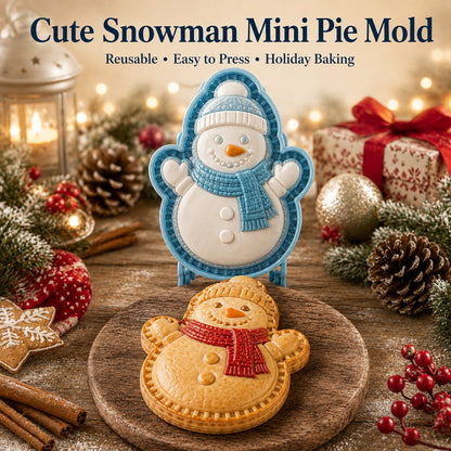 🎄 9-Design Christmas Mini Pie Mold Collection🥧✨