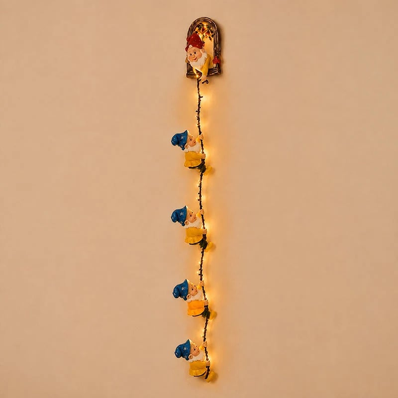 🎄 Christmas Gnome String Lights