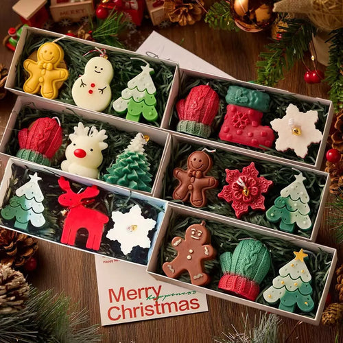 🎅Christmas Early Discount 49% Off✨Handmade Christmas Scented Candle Gift Set: A Festive Essential for Atmosphere & Gifting🕯️🎄