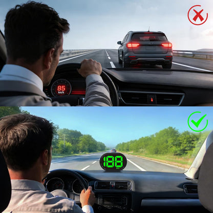 💥LAST DAY SALE 49% OFF💥-GPS Digital Speedometer for Car MPH, USB Connect Plug and Play for Car Truck Motor SUV All Vehicles