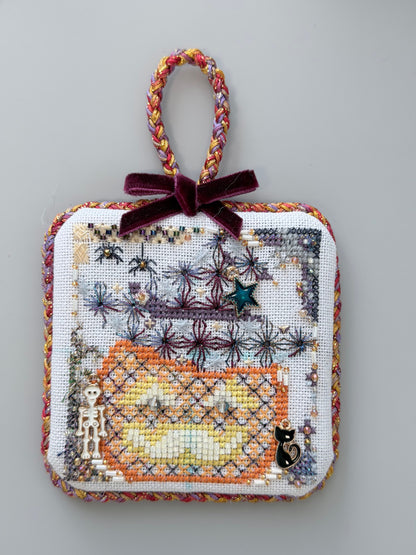 🎃Halloween Cross Stitch Kit – Beginner Friendly