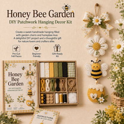 🔥Last Day BUY 3 GET 1 FREE✨ DIY Patchwork Hanging Decor Kit | A Heartfelt Handmade Decoration Full of Love & Memories