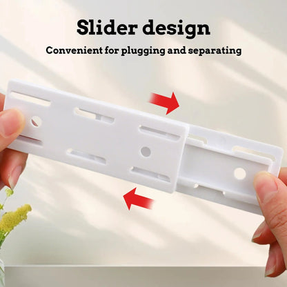 🔥LAST DAY 49% OFF - 🛠️🔌10 Counts Adhesive Punch-Free Socket Holder