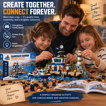 ⚓ Guardian Harbor Building Block Set