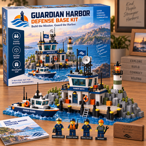 ⚓ Guardian Harbor Building Block Set