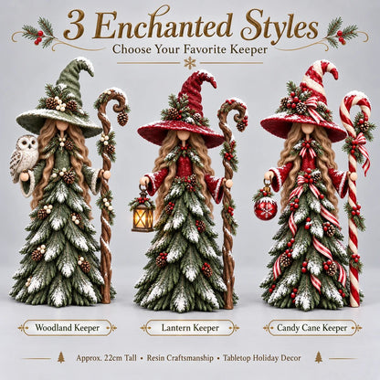 🧙Whimsical Christmas Witch Resin Figurine Collection🎅✨
