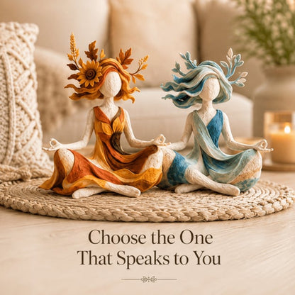 🔥Last Day 50% OFF - 🌿 Four Seasons Nature Goddess Meditation Figurine