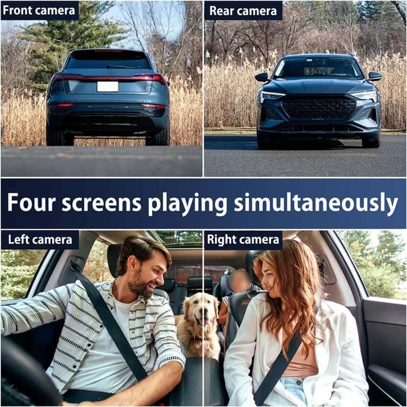 🚗Full View Car Dashcam System