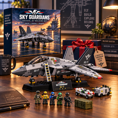 🔥 Last Day 50% OFF ✈️ Sky Guardians™ SG-17 Tactical Jet Building Set