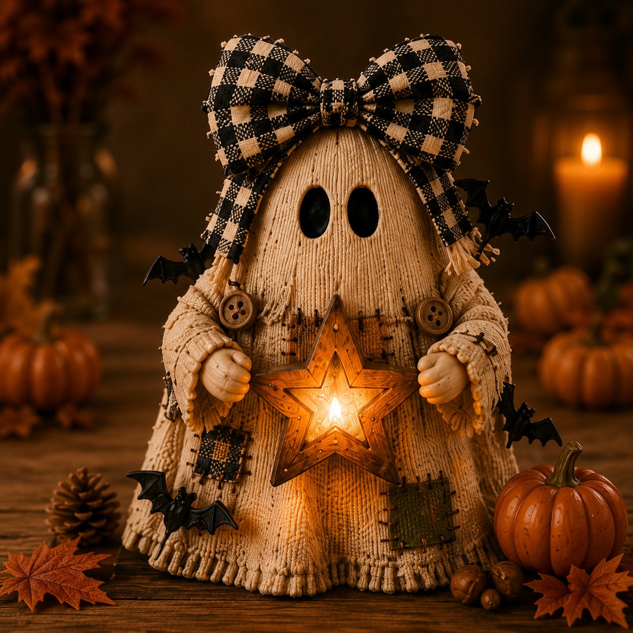 🔥Last Day 49% OFF -👻Cute & Spooky Halloween Mantel Décor Collection