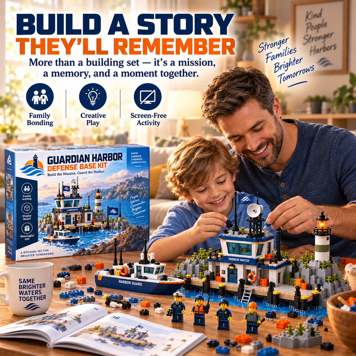 ⚓ Guardian Harbor Building Block Set