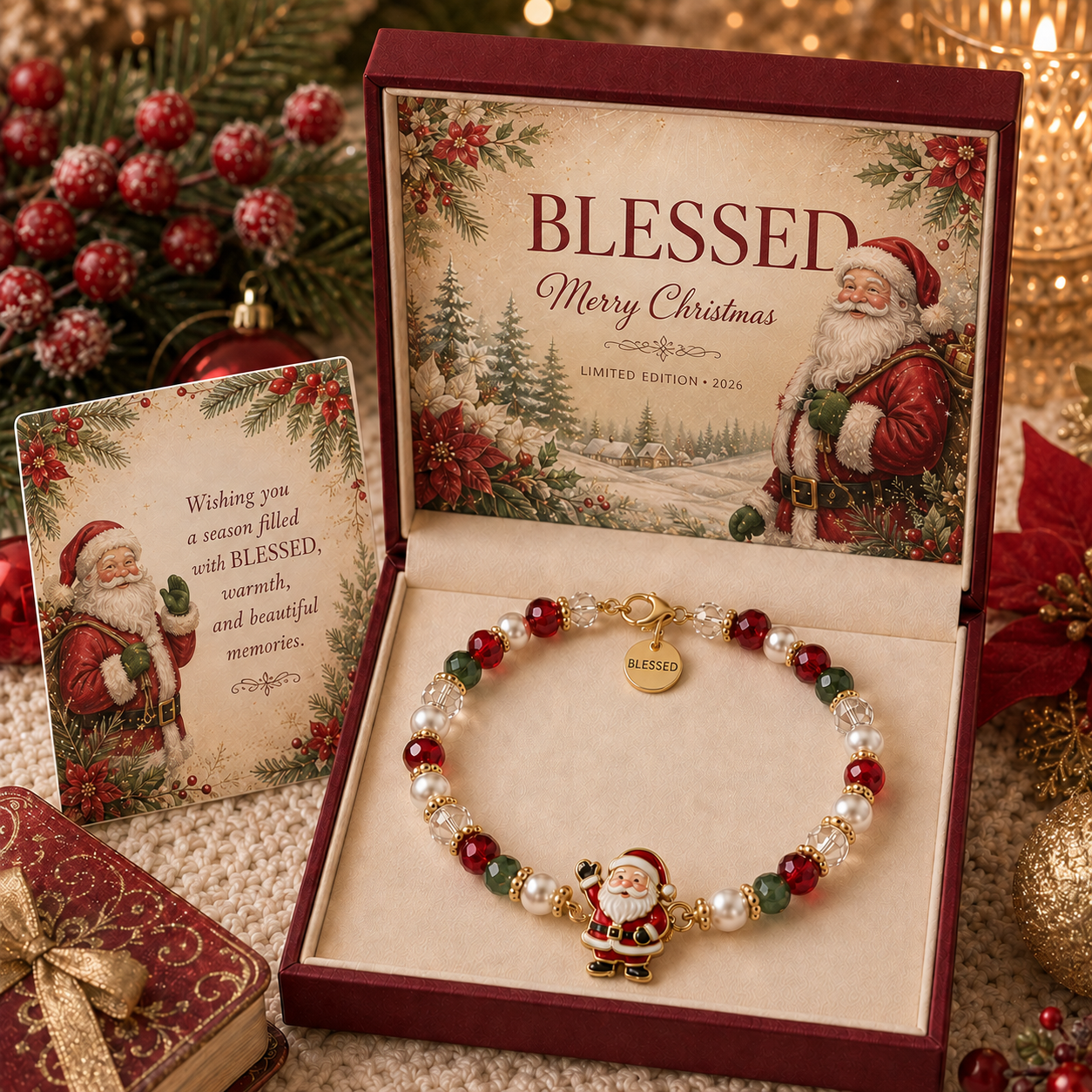 🎅Christmas Early Discount 49% Off🎄 Christmas Blessings Bracelet | Limited Edition 2026