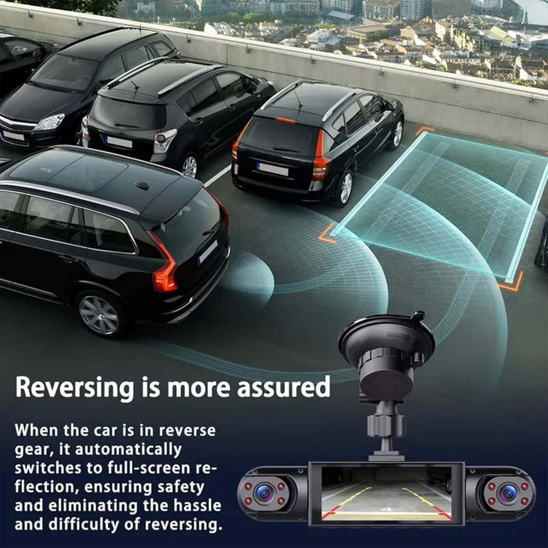 🚗Full View Car Dashcam System
