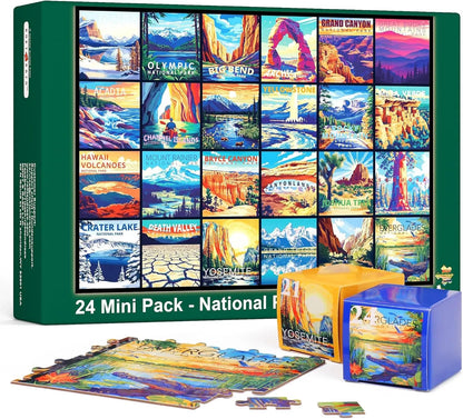 🔥Last Day 49% OFF - 🏞️🧩National Parks Advent Calendar | 🏙️🎁 A Holiday Countdown Full of Travel Dreams(📦Buy 2 Free Shipping)