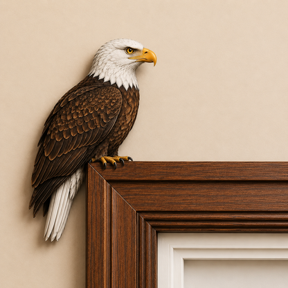 Wooden Owl Door Topper