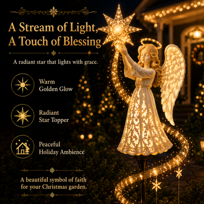 🔥Hot Sale 49% OFF-🎄Angel Star Blessing Garden Light👼