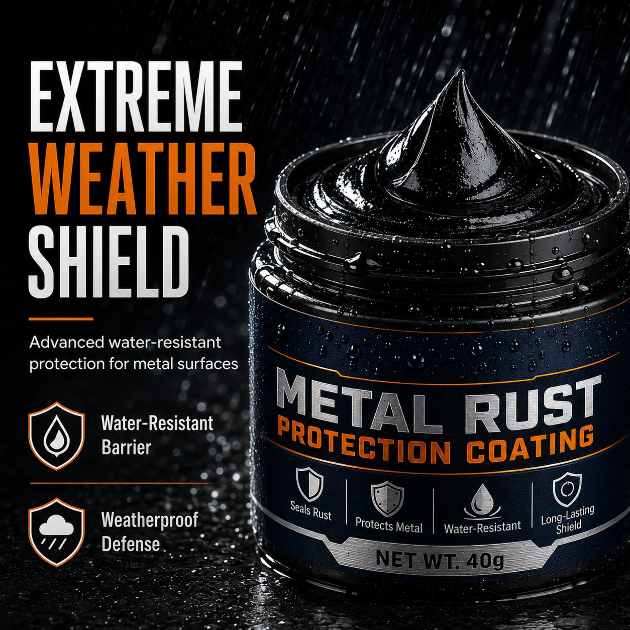 🛡️ Trusted by 50,000+ Customers | 2026 Hot Sale —  Premium Metal Rust Protection Paste restores rusty gates
