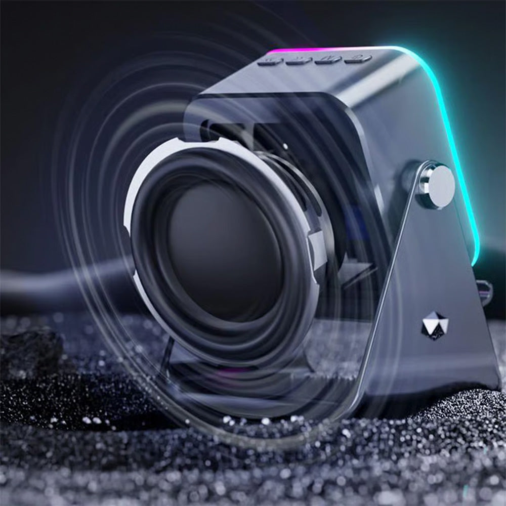 🔥50% OFF🔥 5-in-1 Wireless Speaker – Stereo Sound, RGB Light & Phone Stand