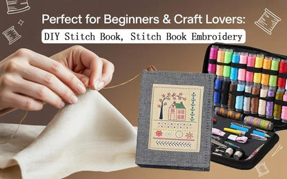 ❤️Beginner-Friendly🪡Stitch Book 📖with 143 different stitches