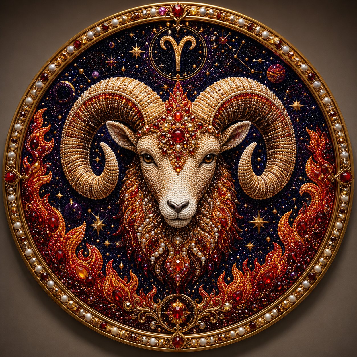 🔥HOT SALE 49% OFF – ✨ Premium 3D Pearl 12 Zodiac Signs Art Kit | Luxury Flocked Canvas with Scratch-Resistant Non-Fading Pearl Beads DIY Handmade Astrology Decor ♈🌙💎