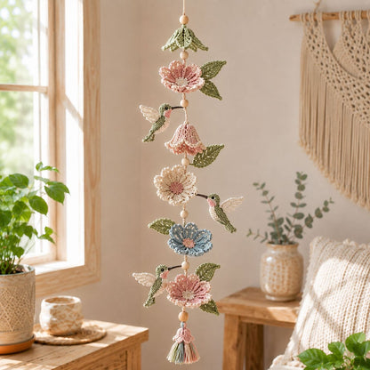 🔥LAST DAY 50% OFF - 🦋Butterfly Garden Cascade DIY Crochet Kit