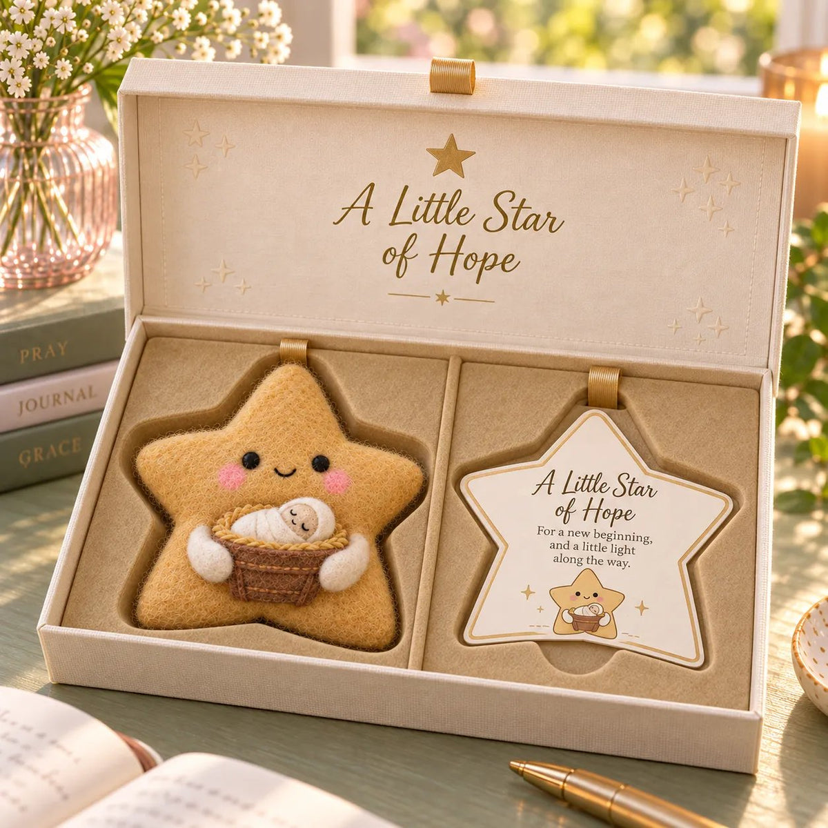 Faith & Meaning | 6 Heartfelt Felt Keepsake Designs with Message Cards ✝️