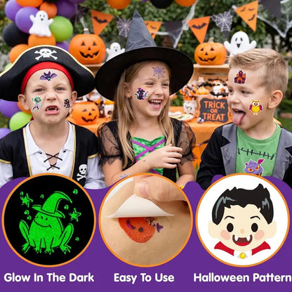 🎃Halloween Tattoo Mega Pack: 300+ Glowing Designs for Trick-or-Treat👻