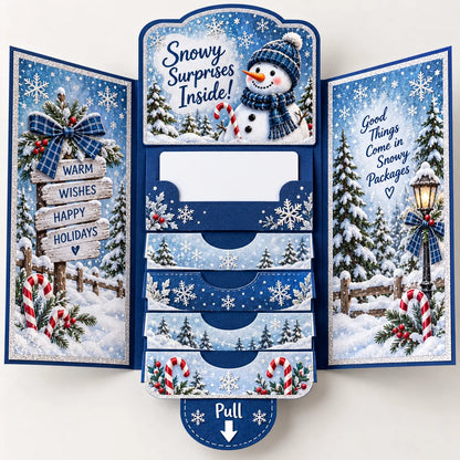 ⏰LAST DAY 50% OFF - 2026 New 🎅💳 Waterfall Christmas Gift Card Booklet ✨