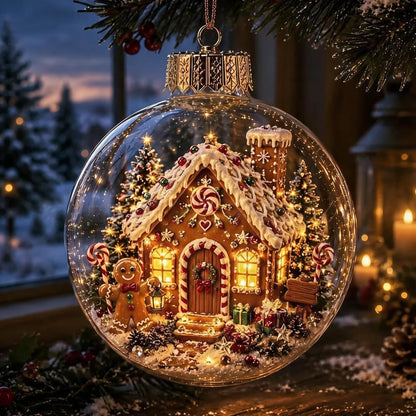 🔥Last Day 49% OFF - 🎄✨Glowing Christmas Diorama Ornament