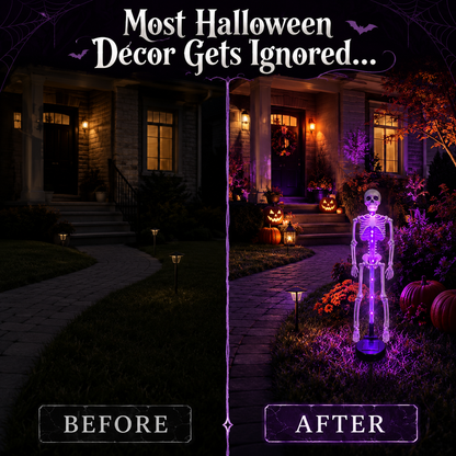 🎃Halloween Early Bird Special 60% OFF 💀Skeleton Solar Light Garden Stake