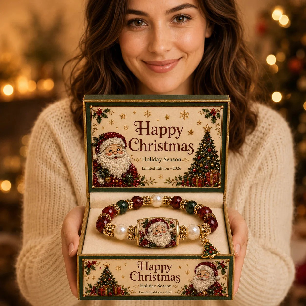 💥🎄 Last Day Big Sale – 🎄 Christmas Magic Collection Bracelet — Limited Edition