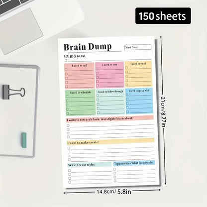 DetoxViva Brain Dump Notepad