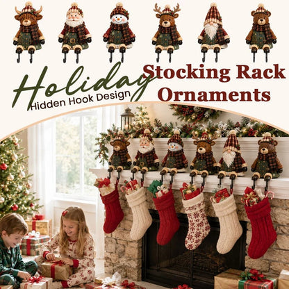 🔥 Last Day 49% OFF - Christmas Stocking Holder Shelf Sitters (📦Buy 2 Free Shipping)